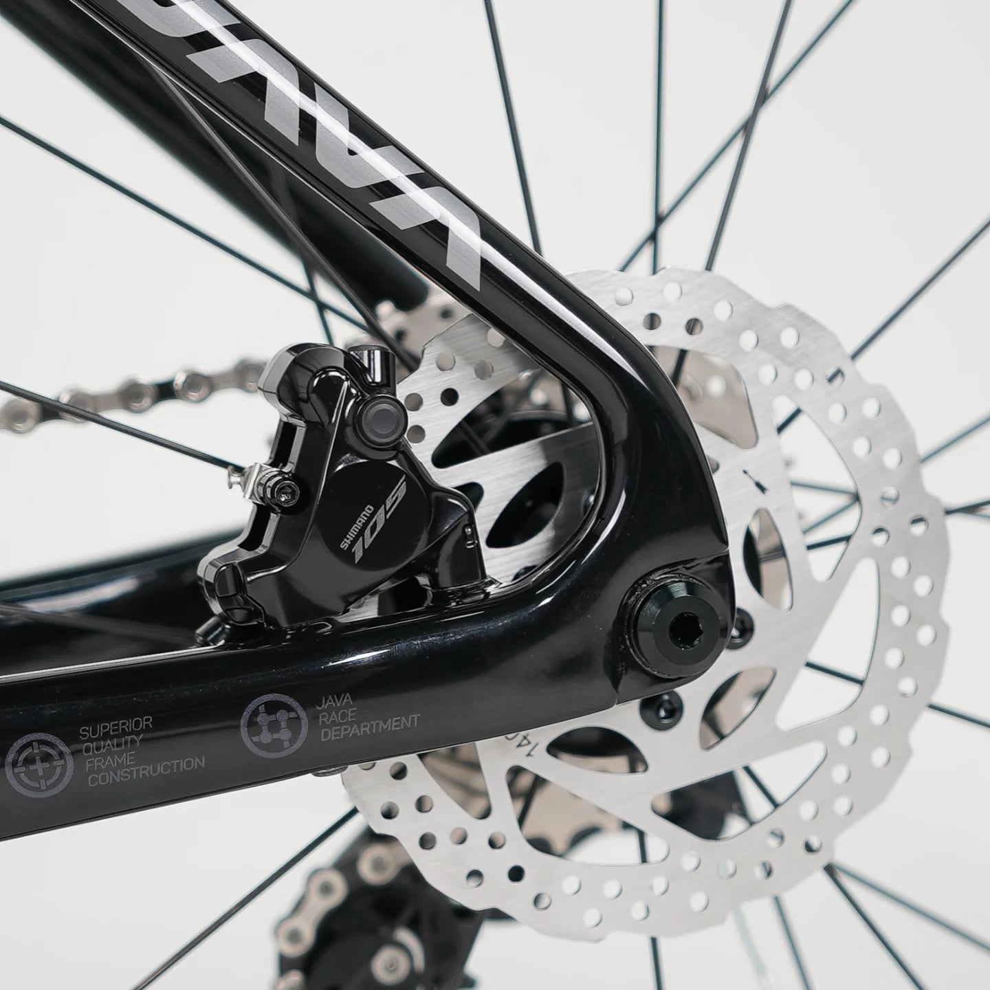 JAVA FUOCO TOP Road Bike 24 Speed Carbon Fiber Road Bicycle R7120 105 Hydraulic Disc Brake Racing Cycling Fuoco-Top DECAF UCI