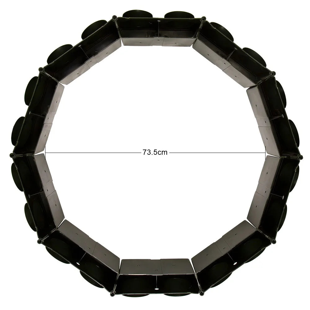 Best-Selling 20 Pack Vertical Garden DIY Home Hanging Indoor Outdoor Green Plant System Self Watering Wall Planter Pots