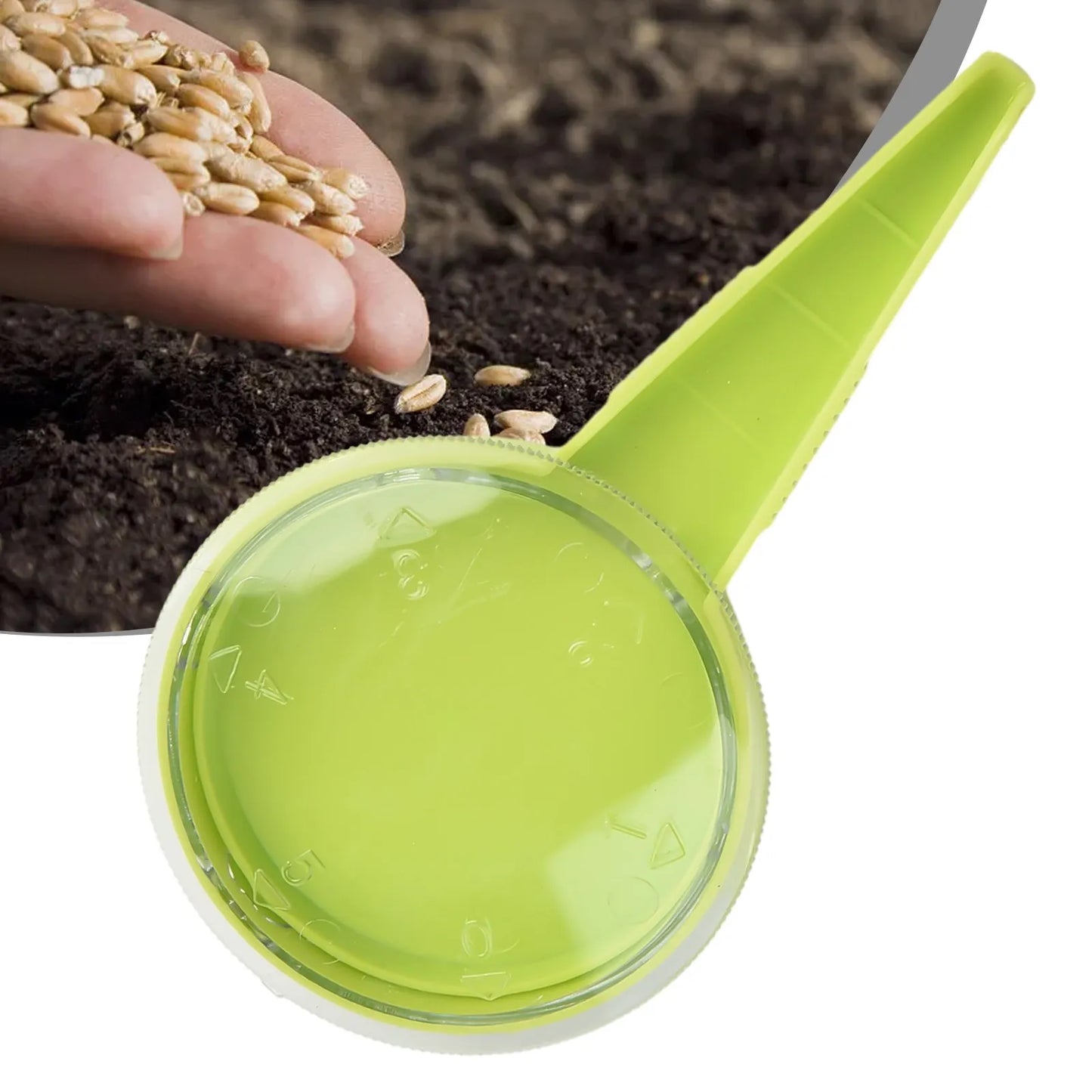 1PC Brand New Sower Adjustable Five-hole Gardening Tools Plastic Sower Plant Care Products Plant Dispenser Sower