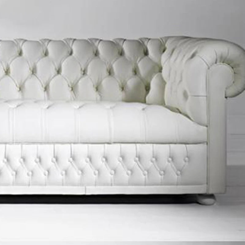 Modern Luxury Sofa Brown Leather Throne Recliner Vintage Sofa Waterproof Nordic Style Muebles Salon Living Room House Furniture
