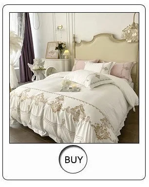Luxury Silver Gray gold Satin Jacquard Bedding Set 1000TC Egyptian Cotton Queen King Size Duvet Cover Set Bed Sheet Pillowcases