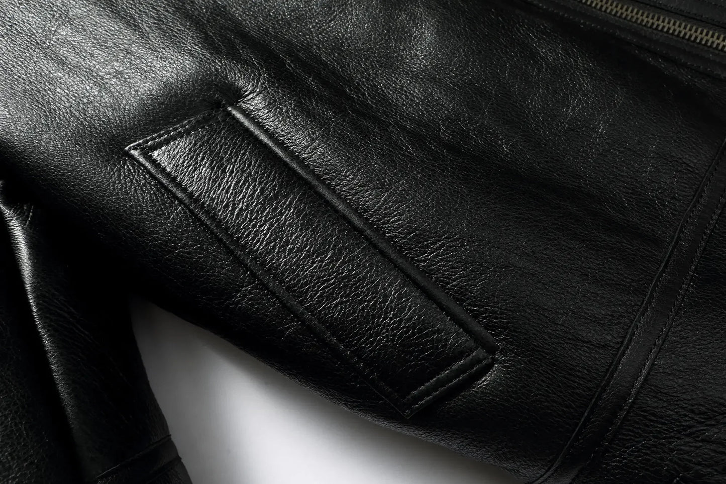 100% Natural Sheepskin Leather Jacket Winter Coat Real Fur Warm Explosive Style Sherpa Men's Large Motorcycle Fashion