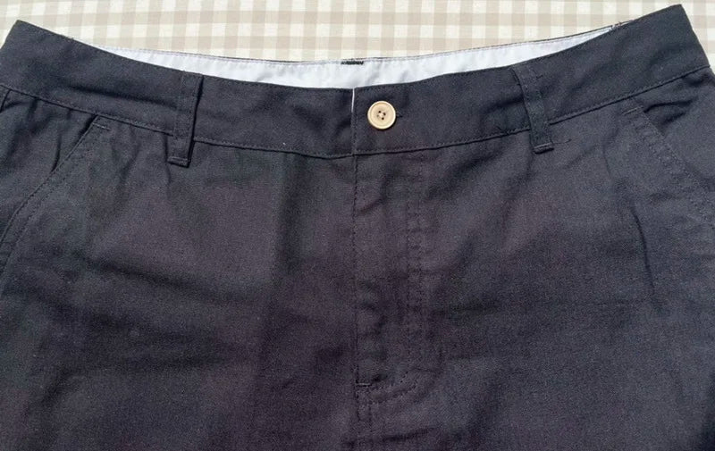 Designer new linen shorts men casual beach short men brand wild leisure solid Cargo shorts for men bermuda masculina bermudas
