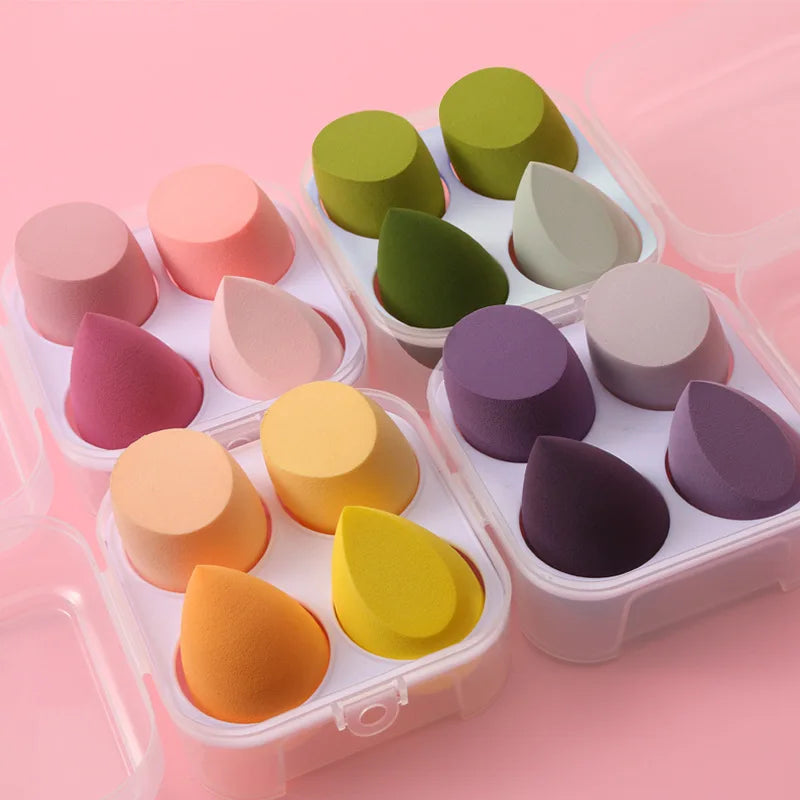 1/4/6 Pcs Make Up Sponge Cosmetic Puff Professional Makeup Sponge Foundation Powder Sponge Makeup Tools Makeup Tools Accessories