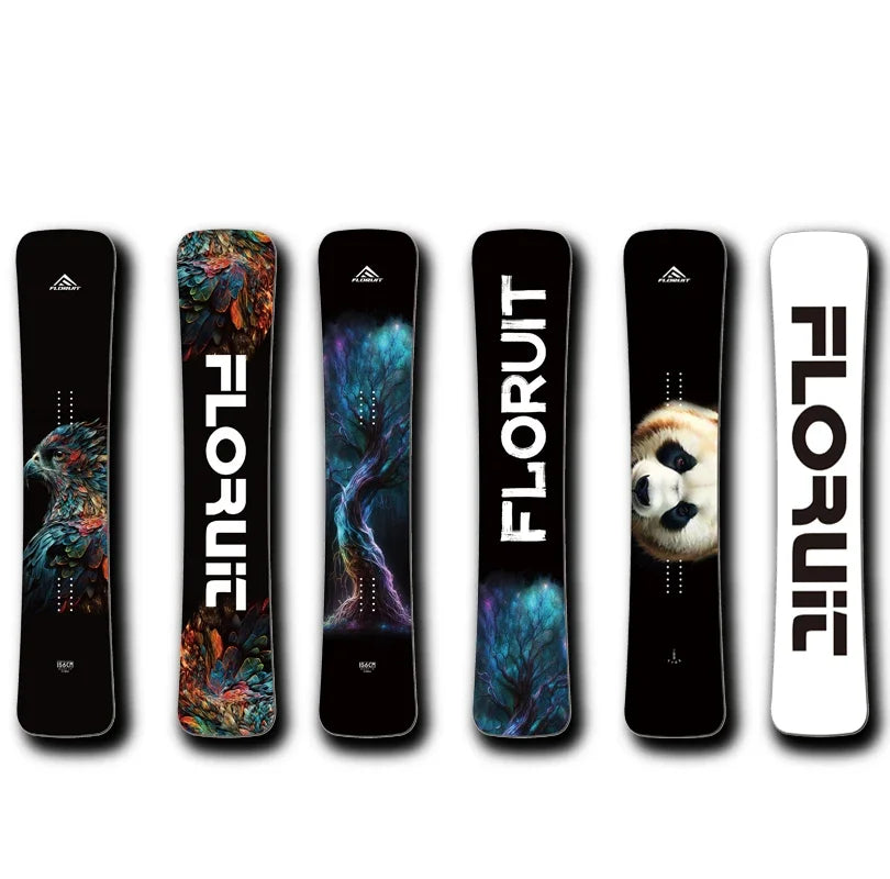 Kids Adult Snowboard Ski Set Private Customized Single Piece Skis