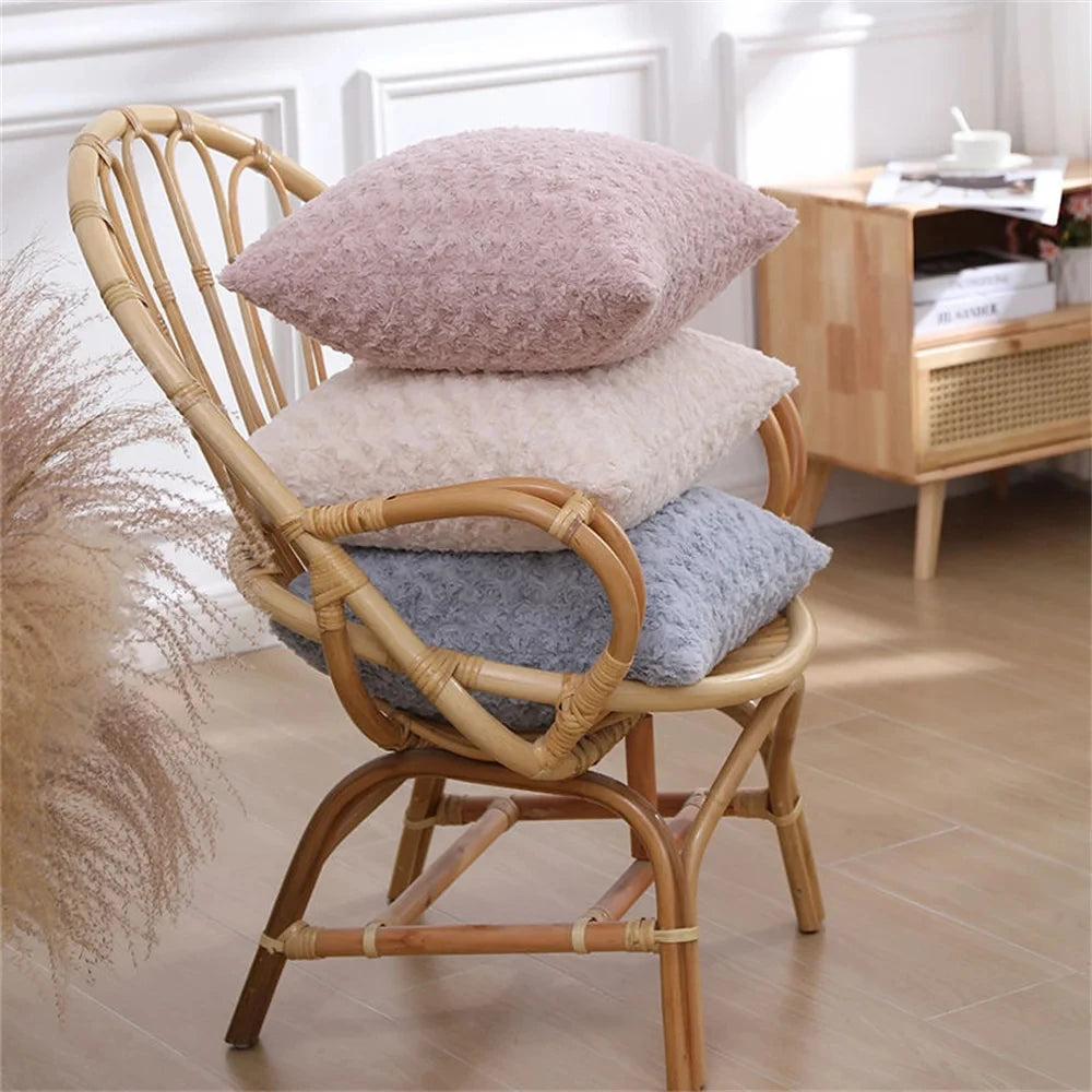 Homaxy Luxury Pillow Case 50x50cm Decorative Cushion Cover For Sofa Bed Car Sleeping Pillowcase Living Room Pillow Cover 40x40