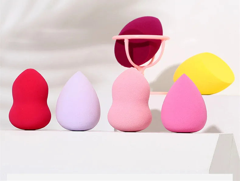 1/4/6 Pcs Make Up Sponge Cosmetic Puff Professional Makeup Sponge Foundation Powder Sponge Makeup Tools Makeup Tools Accessories