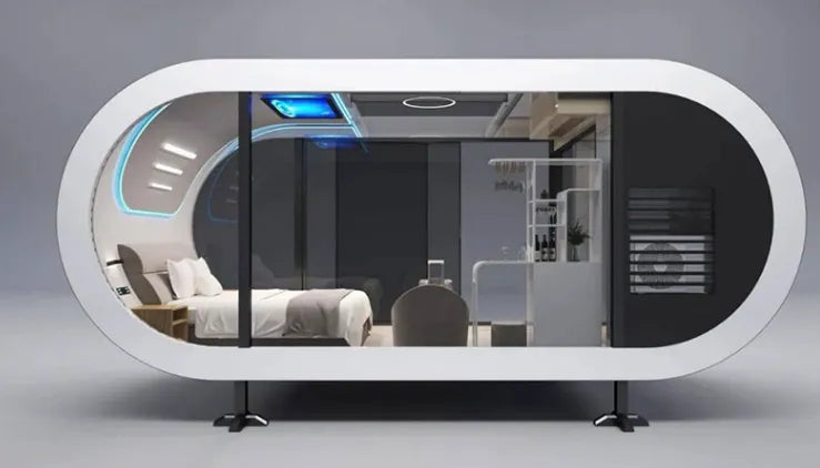 Seismic earthquake Proof Container House, Modern Home Hotel, Prefab Home Stay, Prefabricated Container Villa