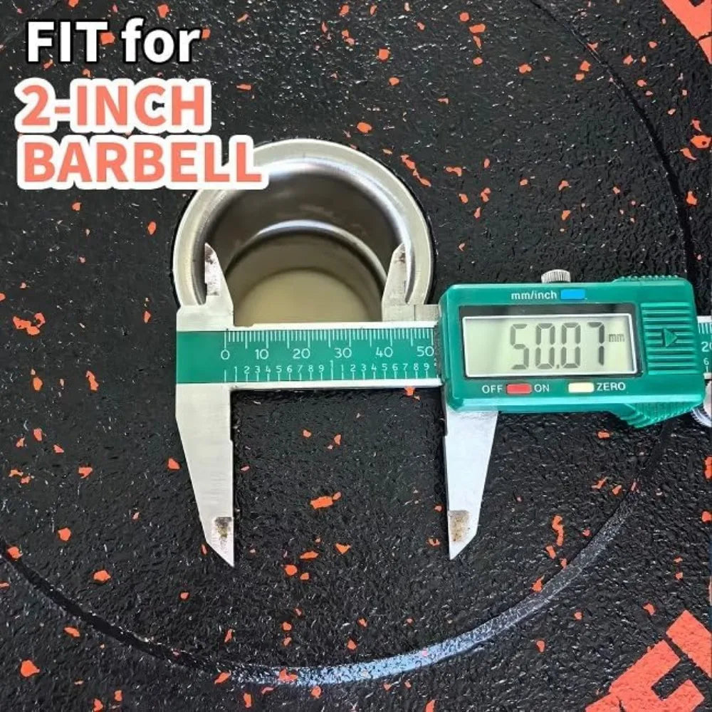 2 inch Rubber Bumper Plates For Lifting,Weight Plates For Home Gym,Rubber Weight Plates(Single,Pair & Set)