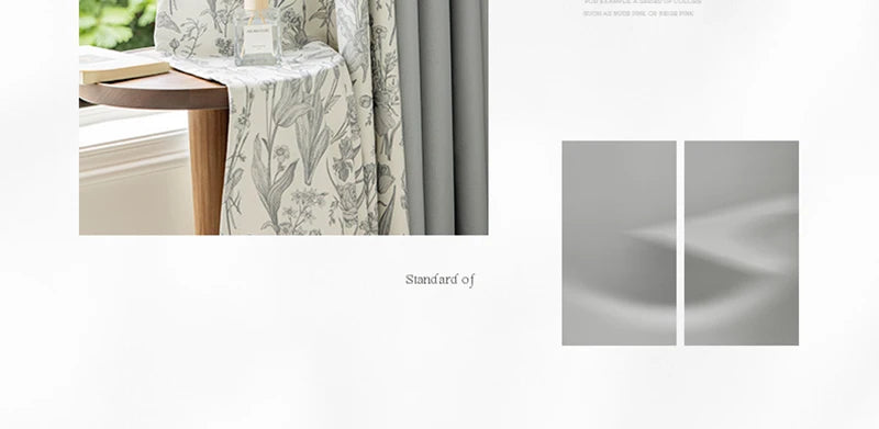 Retro Light Luxury Style Drapes Large Area Bedroom Full Blackout Curtain Home Living Room Drape Floor-to-ceiling Window Curtains