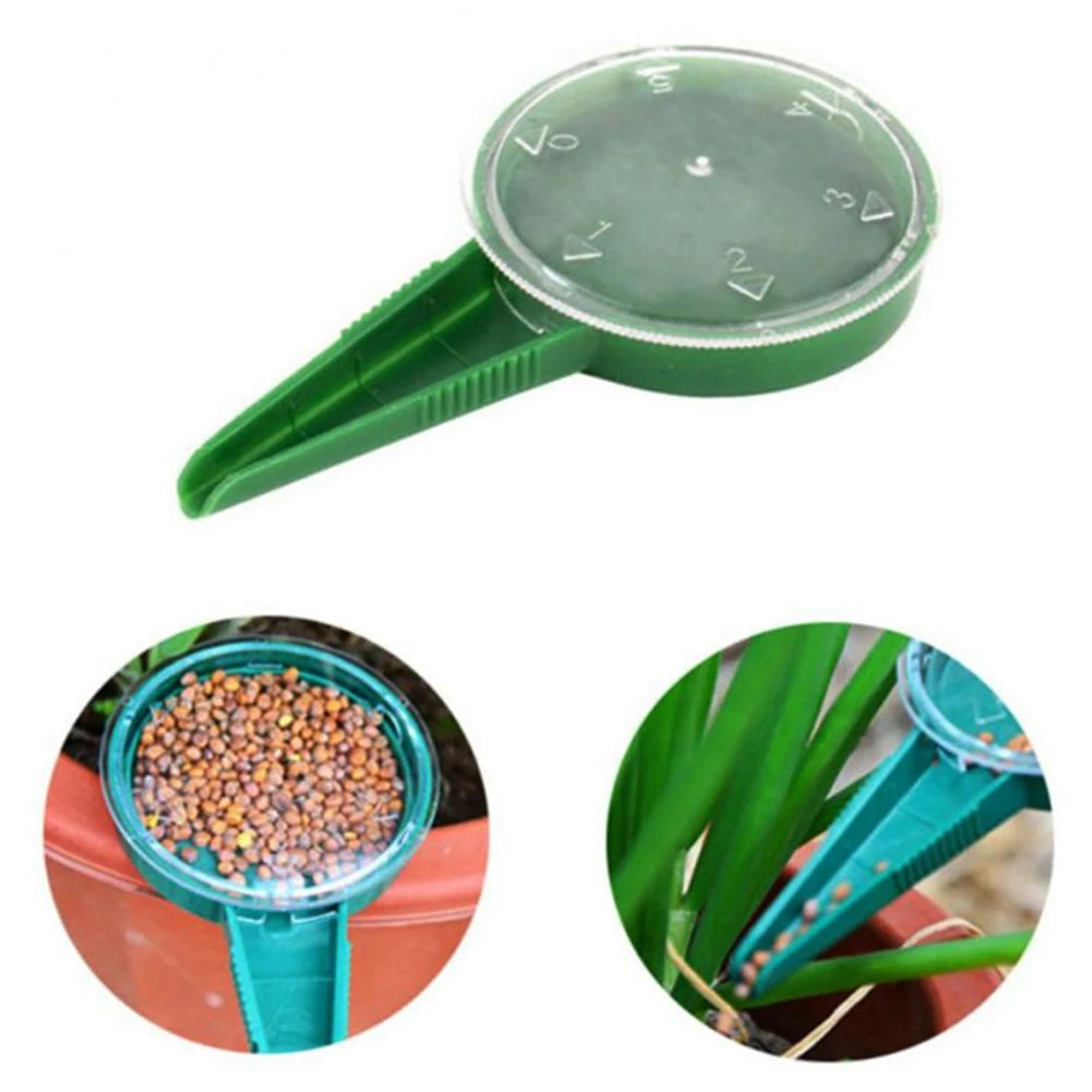 1PC Brand New Sower Adjustable Five-hole Gardening Tools Plastic Sower Plant Care Products Plant Dispenser Sower