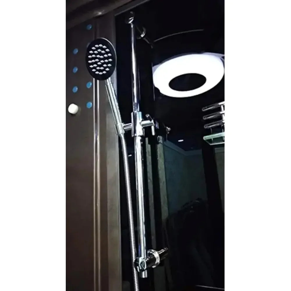 1360X1360X2150mm Luxury Steam Shower Enclosure Mult-Functional TV Computer Control Wet Sauna Room 7031