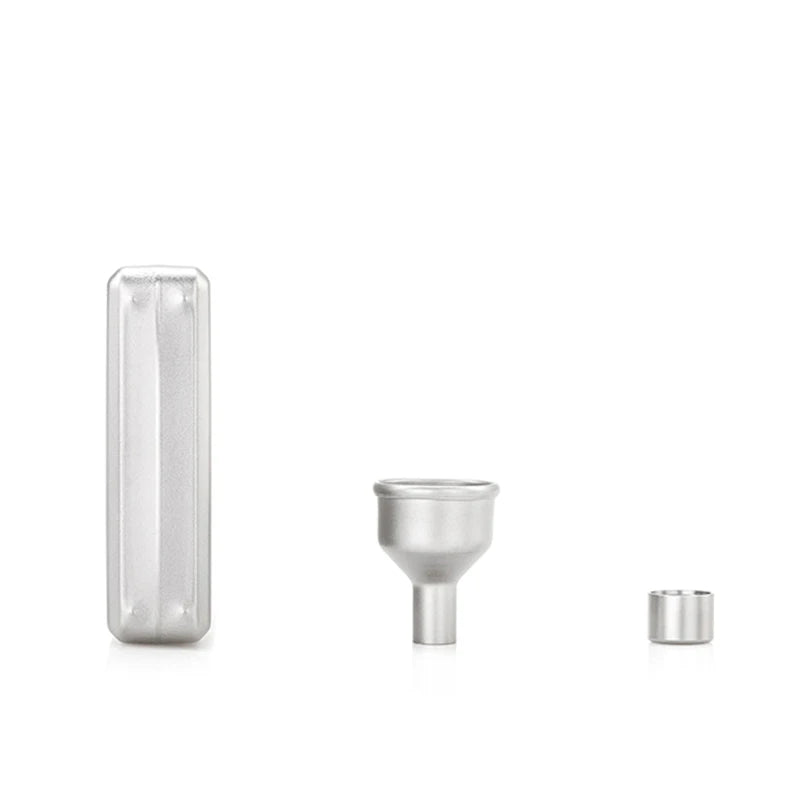 Portable Titanium Hip Flask Flagon Whiskey Wine Pot Bottle Funnel Camping Travel Picnic Classic Drinkware 120ml 150ml 200ml
