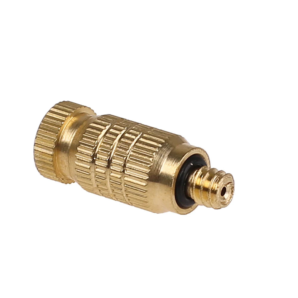 50Pcs High Pressure 25-80bar Fog Misting Nozzle 0.1-0.8mm Atomizer Greenhouse Humidify Water Spray Patio Mist System