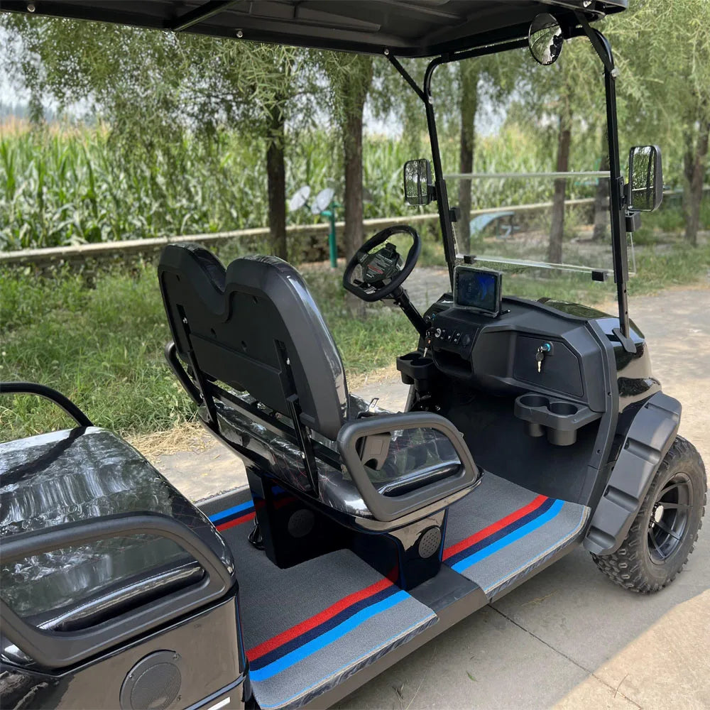 MMC New Model  Electric Golf Cart with Luggage box option Rear under seat ice bucket Rain cover 2 4 6 seaters Golf Cart