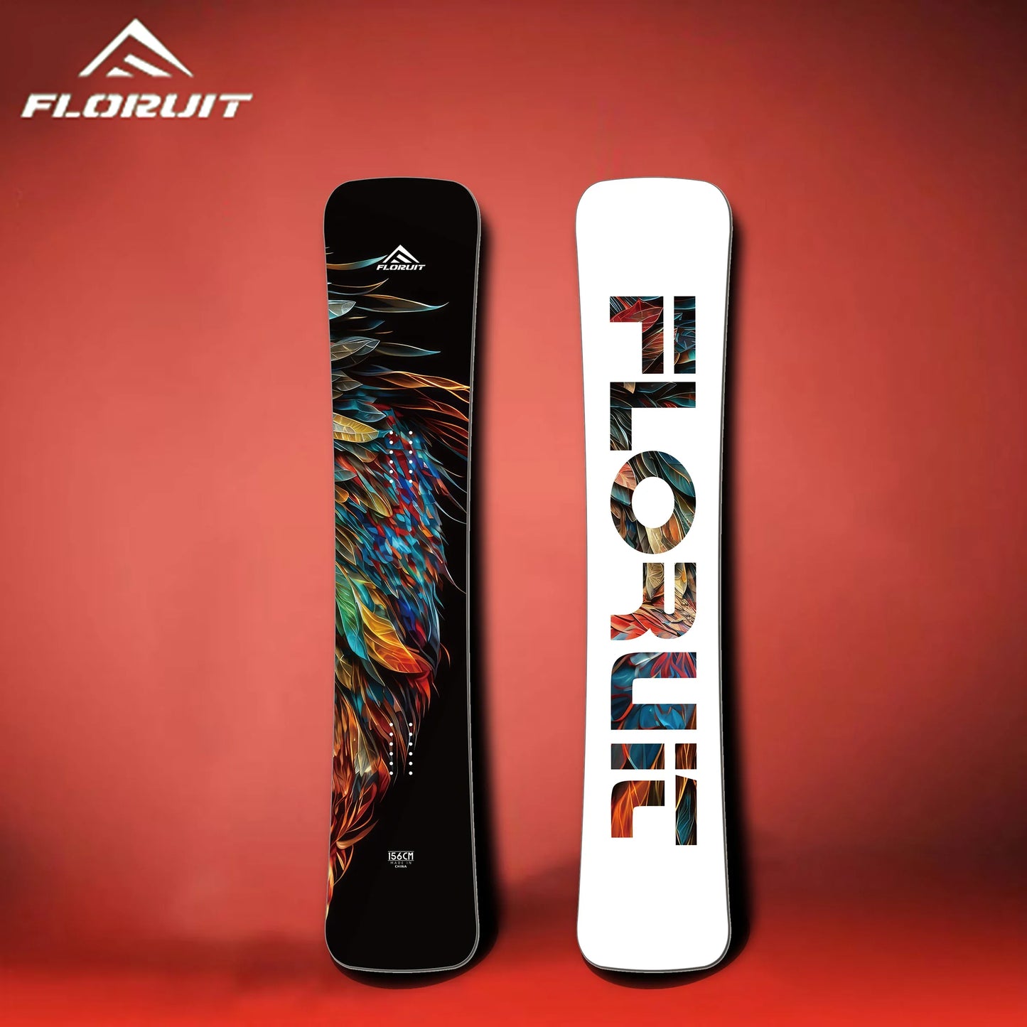 Kids Adult Snowboard Ski Set Private Customized Single Piece Skis