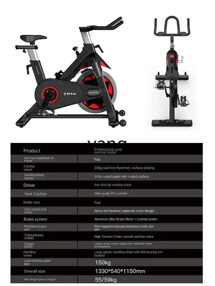 Yjq Spinning Commercial Gym Special Equipment Indoor Exercise Aerobic Training Weight Loss