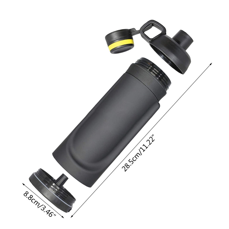 Diversion Water Bottle Tumbler Hidden Safe Coffee Mug for Cards Key Cash Valuables Money Storage Compartment Home Travel