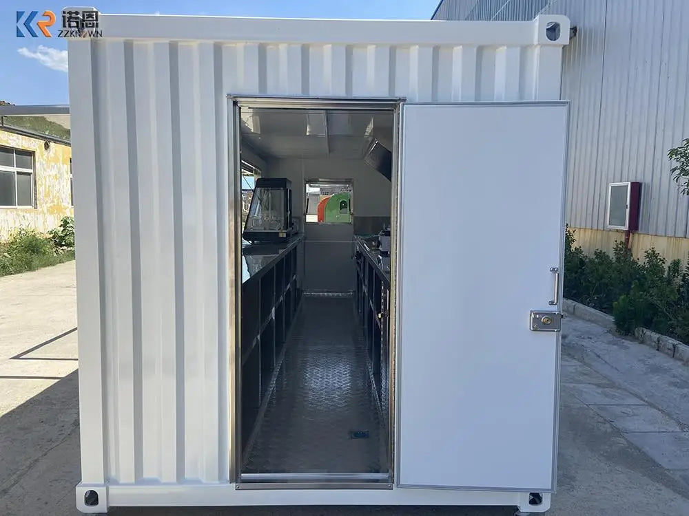 Outdoor Customized Prefabricated Design Container House Coffee Shop Bar