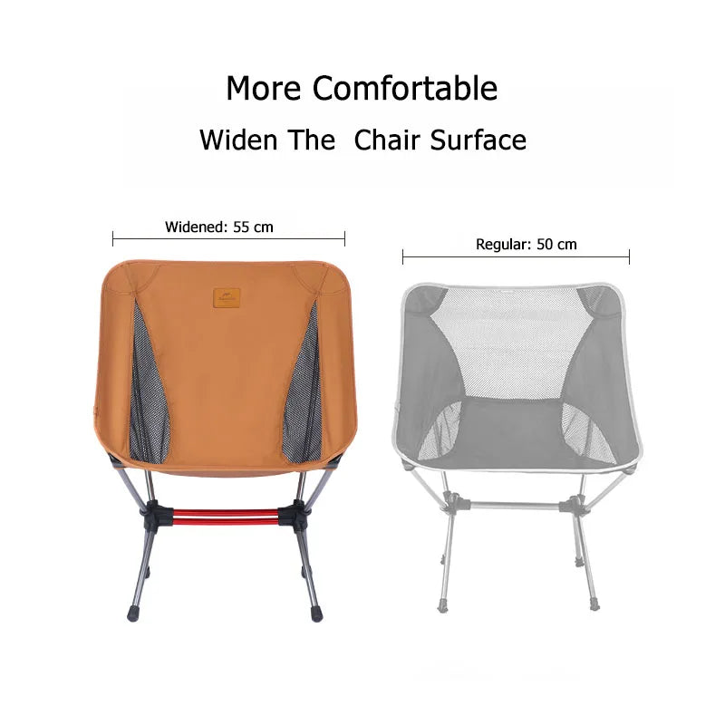 Naturehike Camping Chair Ultralight Fishing Chair Portable Folding Chair Outdoor Picnic Chairs Travel Backpacking Relax Chair