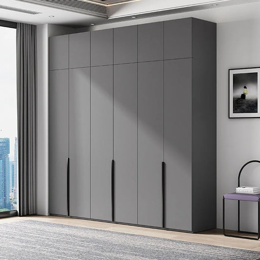 Luxury Wardrobes Wood Big Large Capacity Multi Layer Shelves Partitions Household Closet Container Vestidor Salon Furniture
