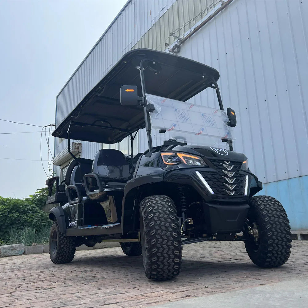 MMC New Model  Electric Golf Cart with Luggage box option Rear under seat ice bucket Rain cover 2 4 6 seaters Golf Cart