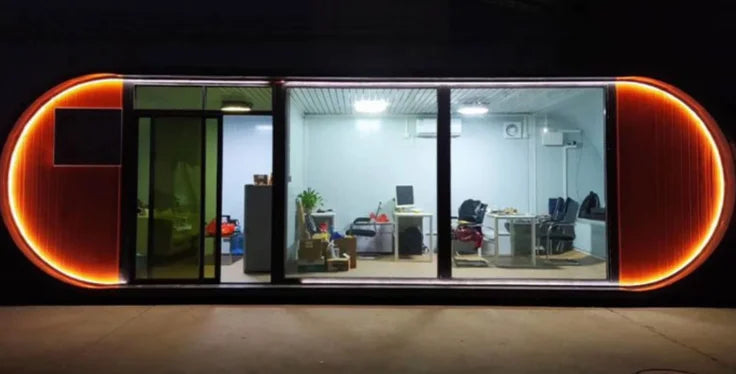 Seismic earthquake Proof Container House, Modern Home Hotel, Prefab Home Stay, Prefabricated Container Villa