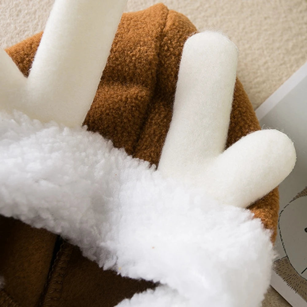 Winter Cat Costume Santa Cosplay Funny Transformed Cat Dog Pet Christmas Cape Dress Up Clothes Red Scarf Cloak Props Decoration