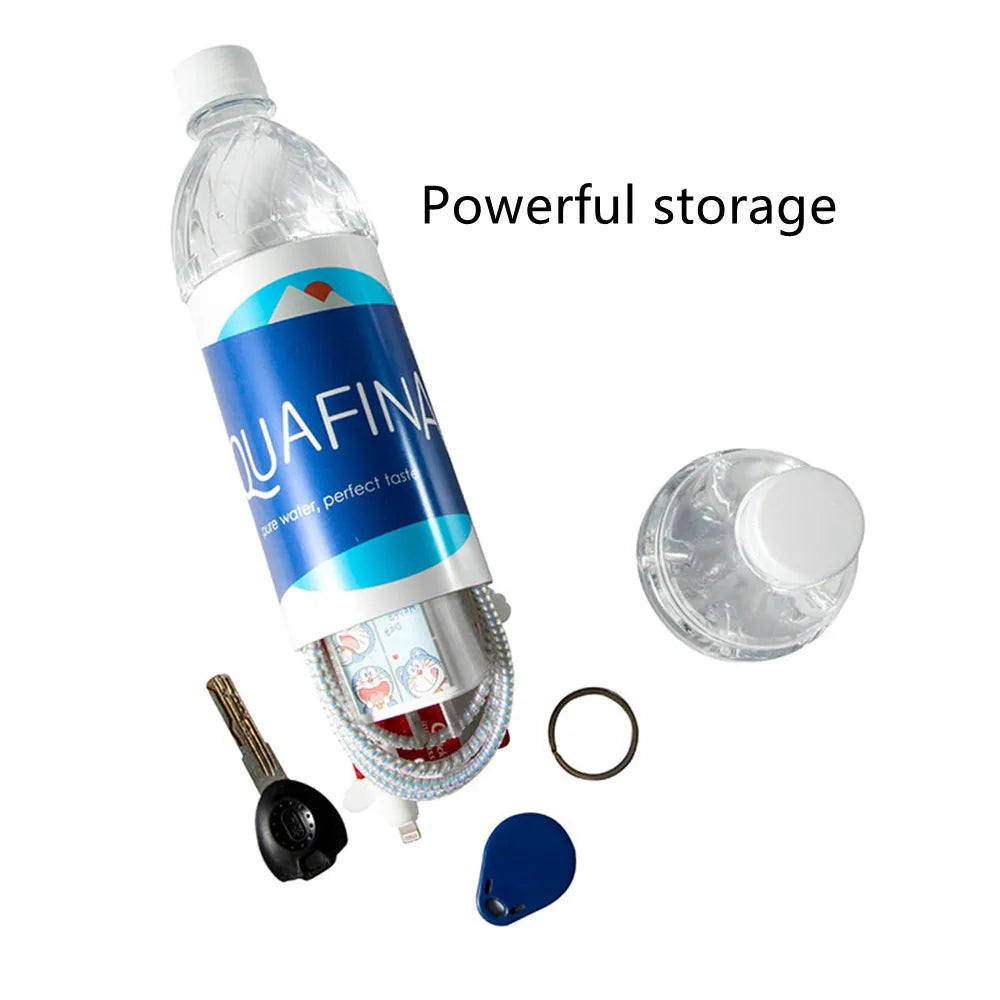Diversion Water Bottle Shape Surprise Secret 710ML Hidden Security Container Stash Safe Box With A Food Grade Smell Proof Bag
