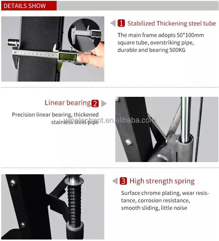 weight plate smith machine multi functional gym equipment smith machine