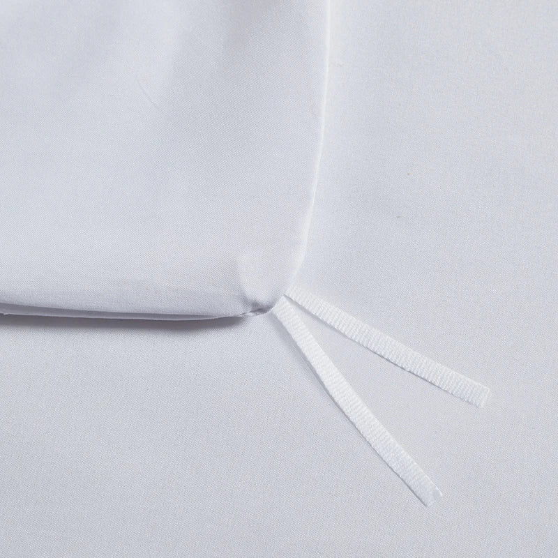 WASART Satin rayon jacquard white duvet cover couple 2 people double bed quilt cover bedding set queen king size comforter set