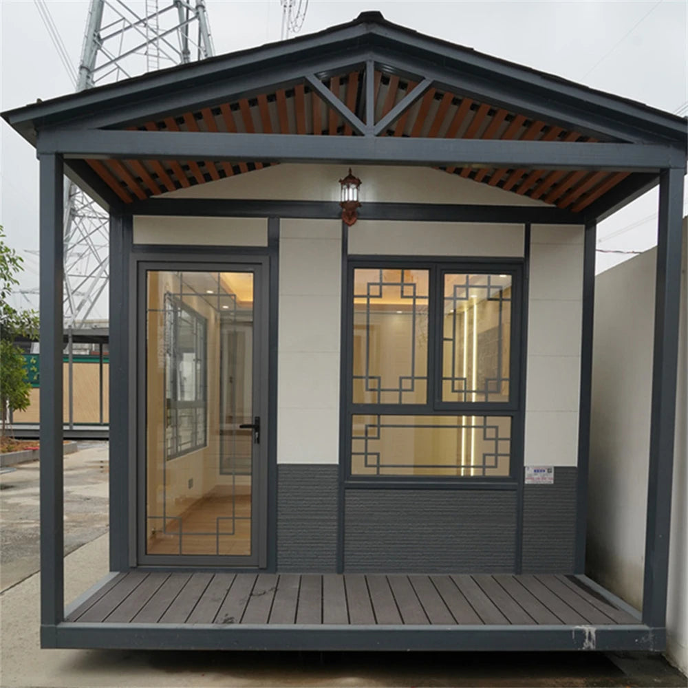 2024  PopularA shape Spire House Sunny Prefabricated Container Frame Assembly House Easy Handy Triangular House