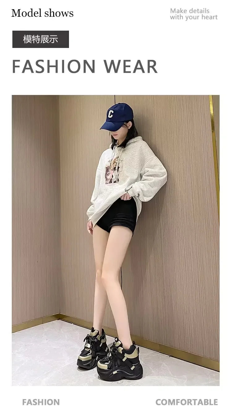 Walking Boots Women Paris Runner Shoes Thick Sole Mesh Breathable Casual Track Daddy Shoes Women Sneakers zapatillas de deporte