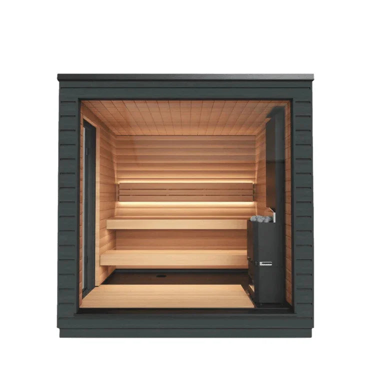 Wooden Steam Sauna Room For Sale New Product Sauna Spa Outdoor Cube Sauna Room