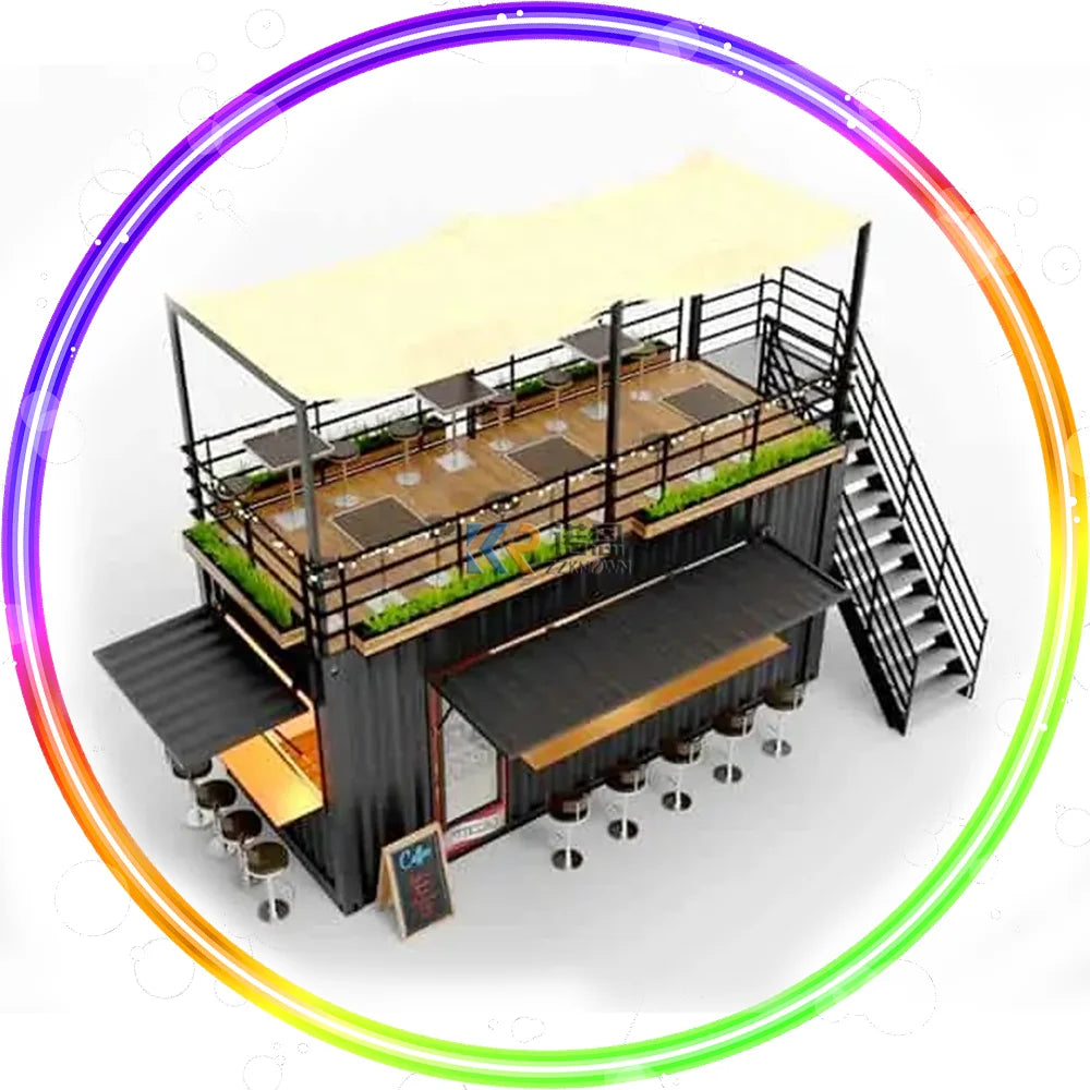 2023 20ft 40ft Mobile Container Office Load House Dormitory Beach Juice Snack Bar Restaurant Big Space Storage