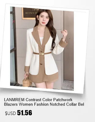 LANMREM Casual Shirt For Women Lapel Bat Sleeve Single Breasted Solid Color Loose Blouses Fashion 2024 New Clothing 2Z1705