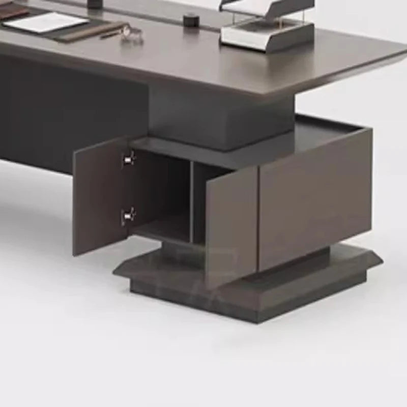 Reception Adult Office Desk Student Modern Conference Makeup Office Desk Drawers Writing Escritorio De Esquina Studio Furniture