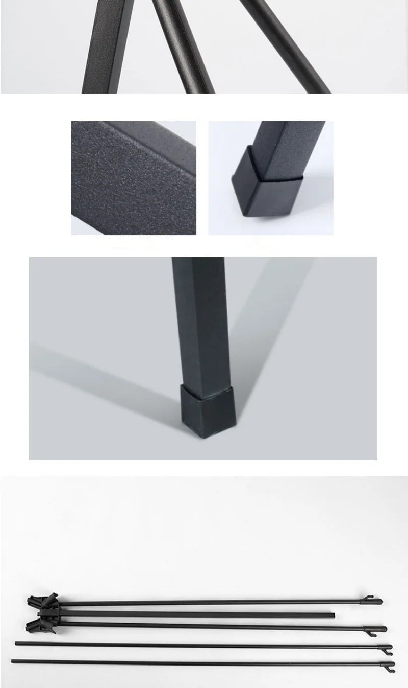 Popup X Banner Advertising Poster Display Stands Plastic Carbon Fiber Rod Promotion Exhibition Trade Show Booth Economic 1Pack