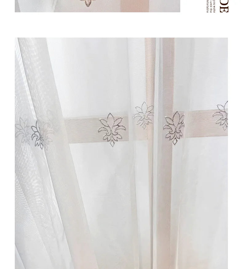 Red Gilded Jacquard Thickened Chenille Patched Curtains for Living Room Bedroom French Window Villa Customization Valance
