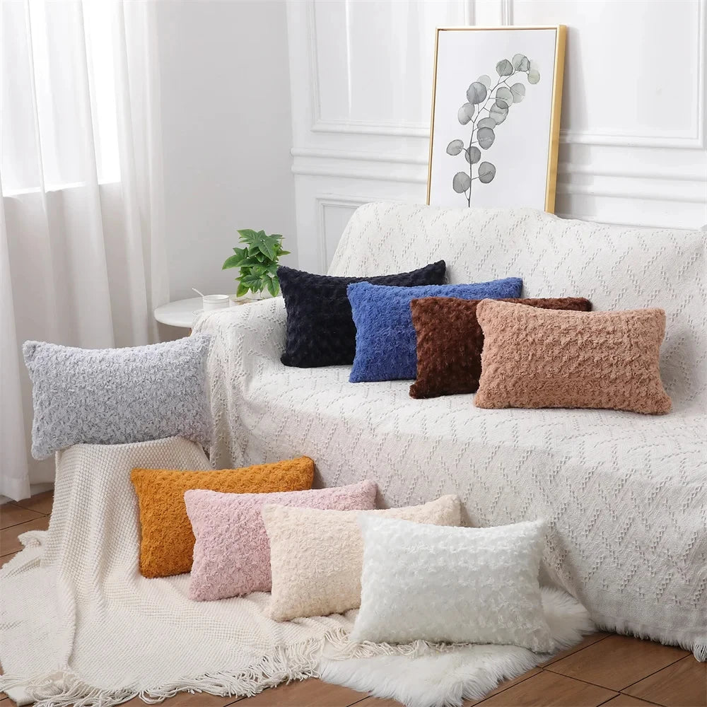 Homaxy Luxury Pillow Case 50x50cm Decorative Cushion Cover For Sofa Bed Car Sleeping Pillowcase Living Room Pillow Cover 40x40