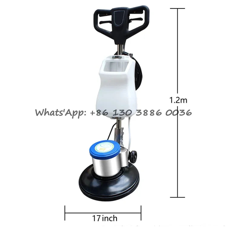 17" Professional Commercial Hotel Tile Washing Equipment Multi-function Industrial Marble Floor Carpet Cleaning Brushing Machine
