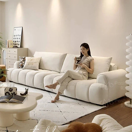 Chaise White Lounge Living Room Sofa Luxury Bed Puffs Angle Accent Sofa Armchair Waiting Divano Letto Furniture Living Room