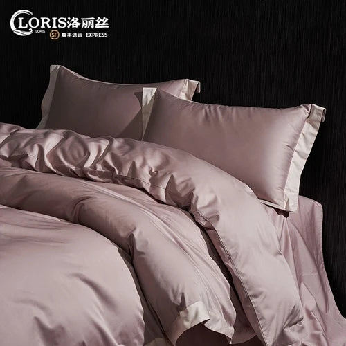 180 long-staple cotton bed four-piece cotton 100-cotton bed linen bedding of five-star hotel