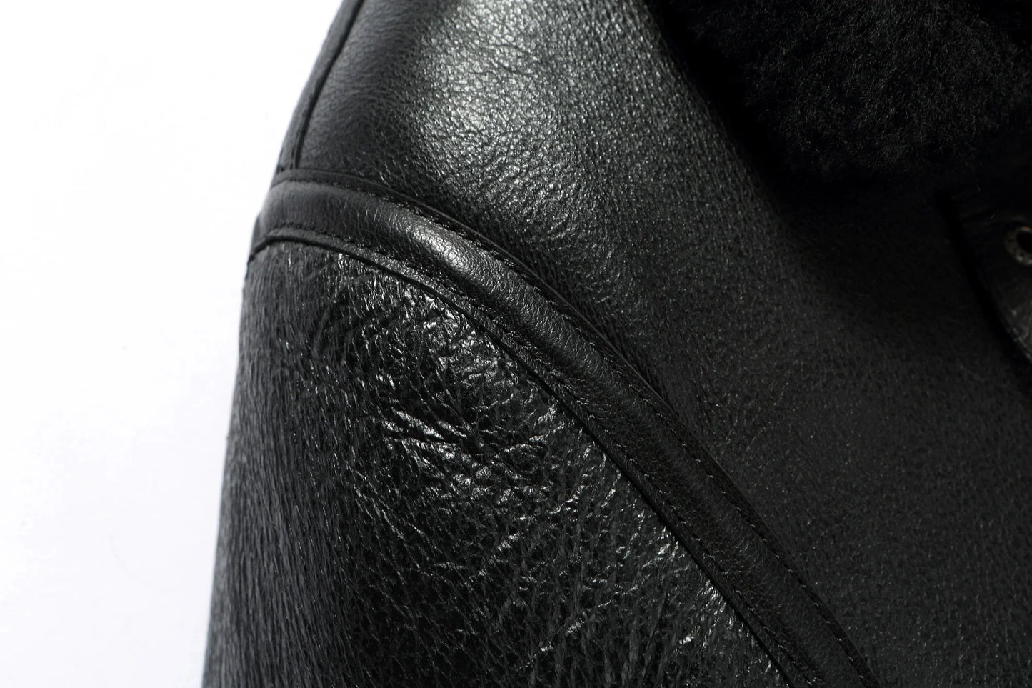 100% Natural Sheepskin Leather Jacket Winter Coat Real Fur Warm Explosive Style Sherpa Men's Large Motorcycle Fashion
