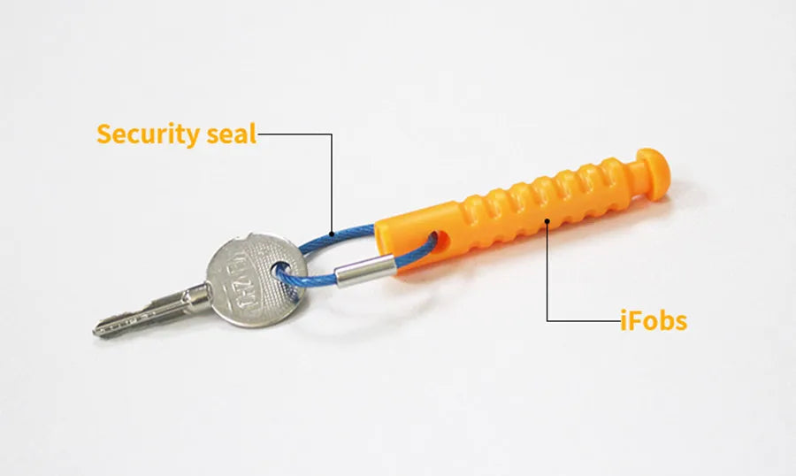 2021 Wall Mount Fingerprint Controlled Key Storage Lock Box Metal Key Safes