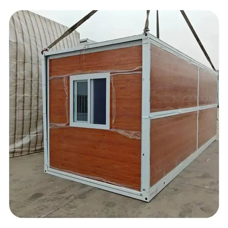 20ft Sandwich Panel Worker Room Flat Pack Flatpack House Prefabricated Folding Foldable Container House