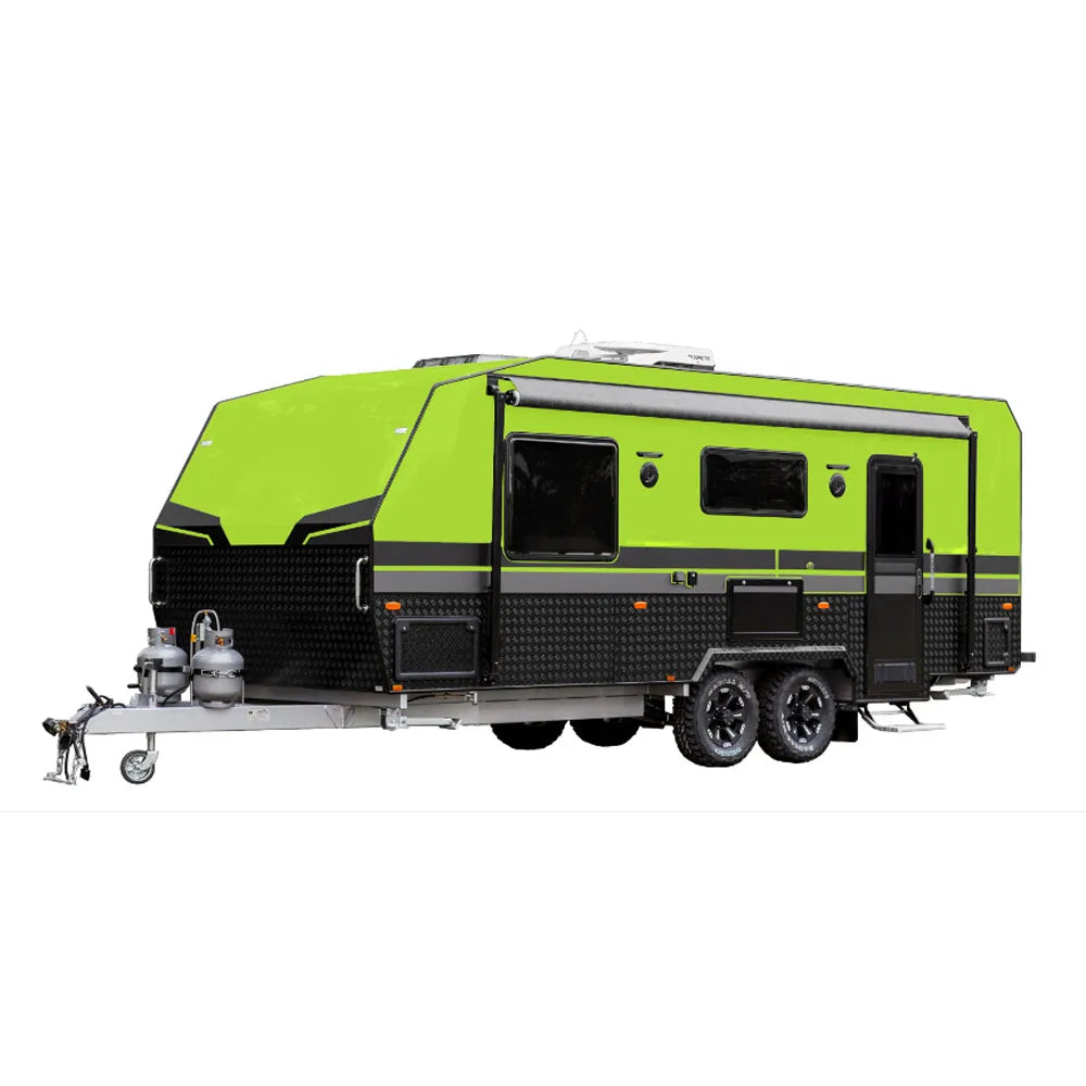 2019 New Kinlife Small Lightweight Aluminum Travel Trailer Frames Caravan