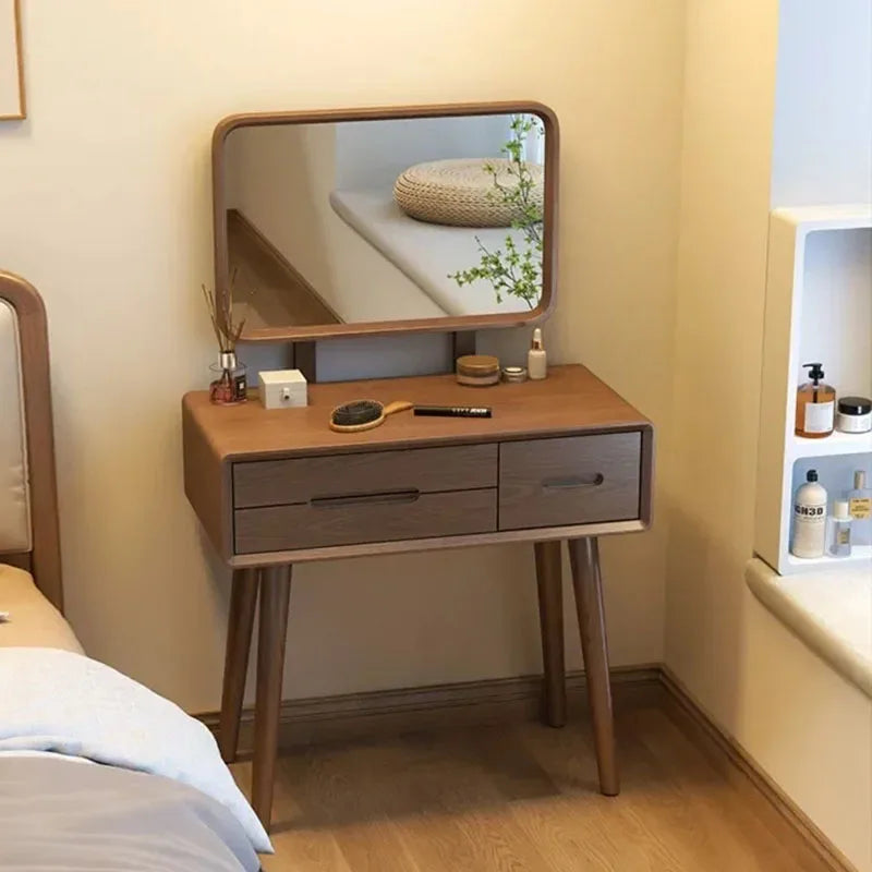 Bedroom Mirror Dressing Table Big Container Nordic Fashion Hairstyle Dressing Table Modern Comoda Pra Quarto Chinese Furniture