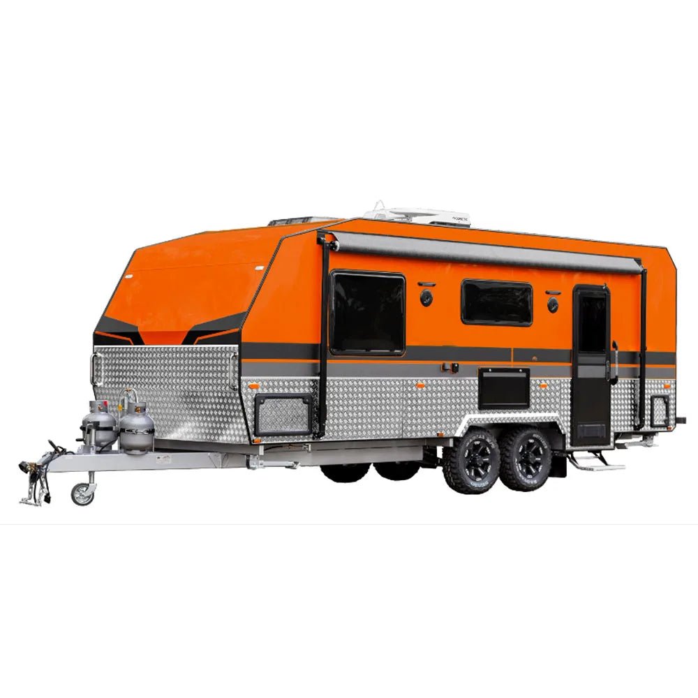 2019 New Kinlife Small Lightweight Aluminum Travel Trailer Frames Caravan