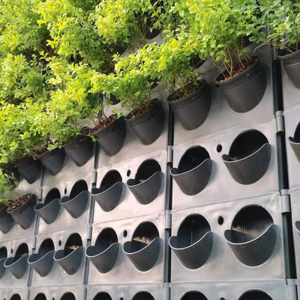 Best-Selling 20 Pack Vertical Garden DIY Home Hanging Indoor Outdoor Green Plant System Self Watering Wall Planter Pots